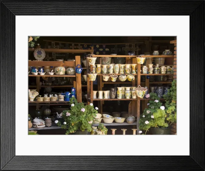 Framed Print : Pottery for sale Framed Print : Pottery for sale