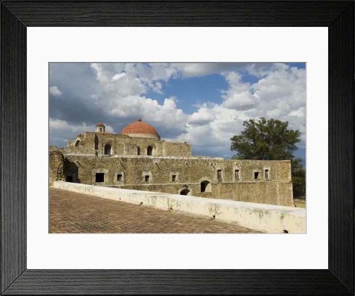 Framed Print : Monastery and church of Cuilapan Framed Print : Monastery and church of Cuilapan
