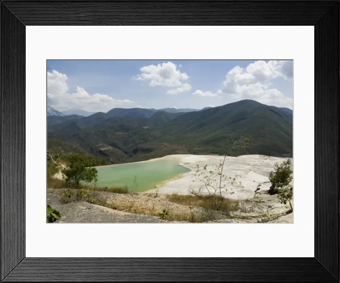 Framed Print : Hierve el Agua (the water boils) Framed Print : Hierve el Agua (the water boils)