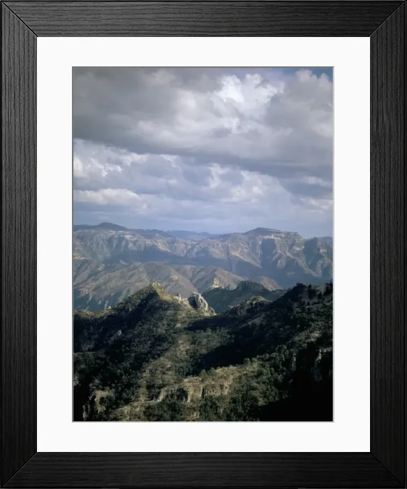 Framed Print : View from the Copper Canyon train Framed Print : View from the Copper Canyon train