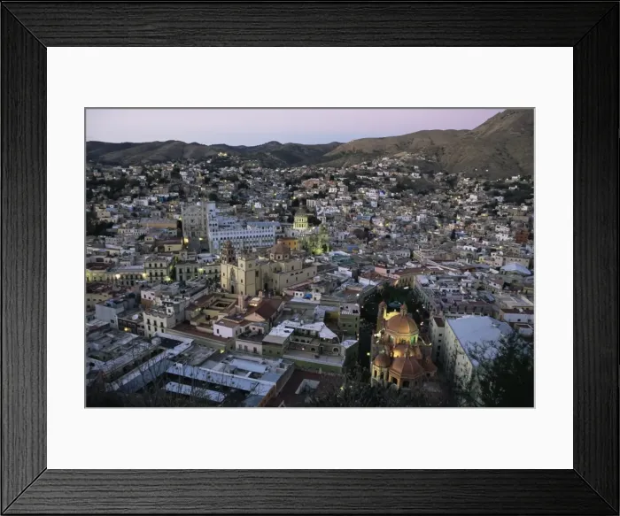 Framed Print : View over the city Framed Print : View over the city