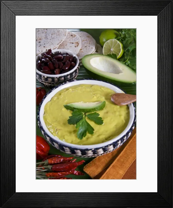 Framed Print : Guacamole sauce Framed Print : Guacamole sauce