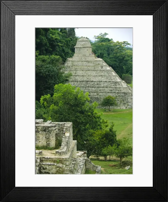 Framed Print : Temple of the Inscriptions (Mayan) Framed Print : Temple of the Inscriptions (Mayan)