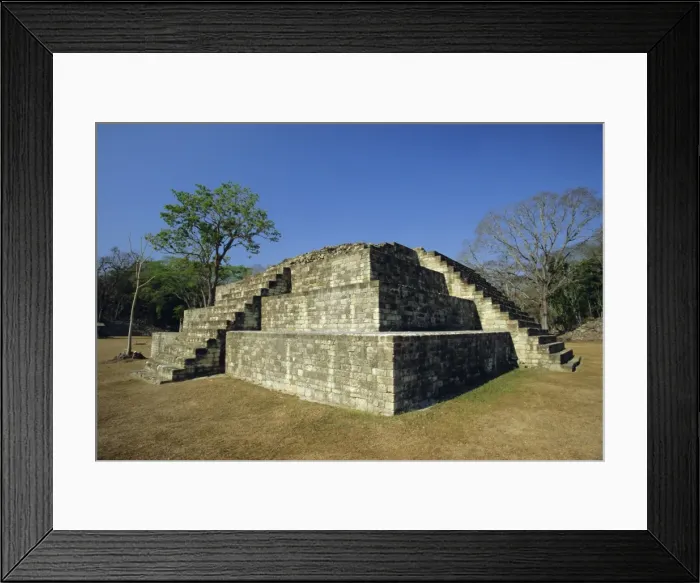 Framed Print : Step pyramid in the great plaza Framed Print : Step pyramid in the great plaza