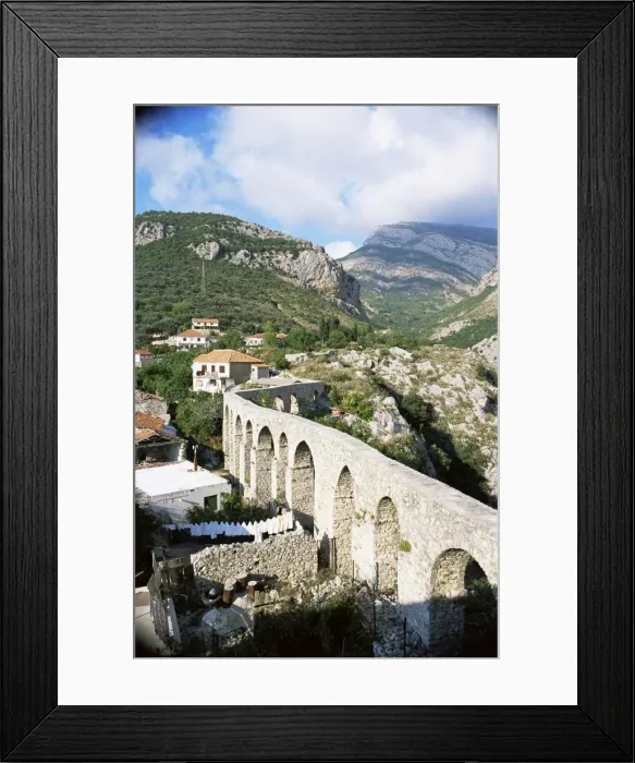 Framed Print : Aqueduct dating from the 17th century Framed Print : Aqueduct dating from the 17th century