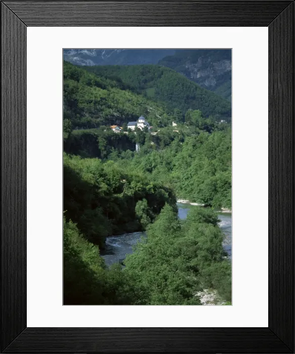 Framed Print : Moraca Monastery Framed Print : Moraca Monastery
