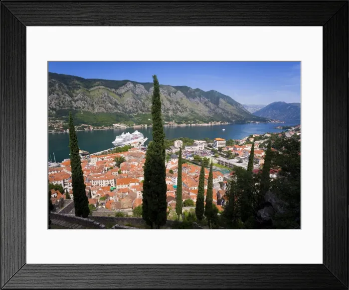 Framed Print : Elevated view over the Old Town Framed Print : Elevated view over the Old Town