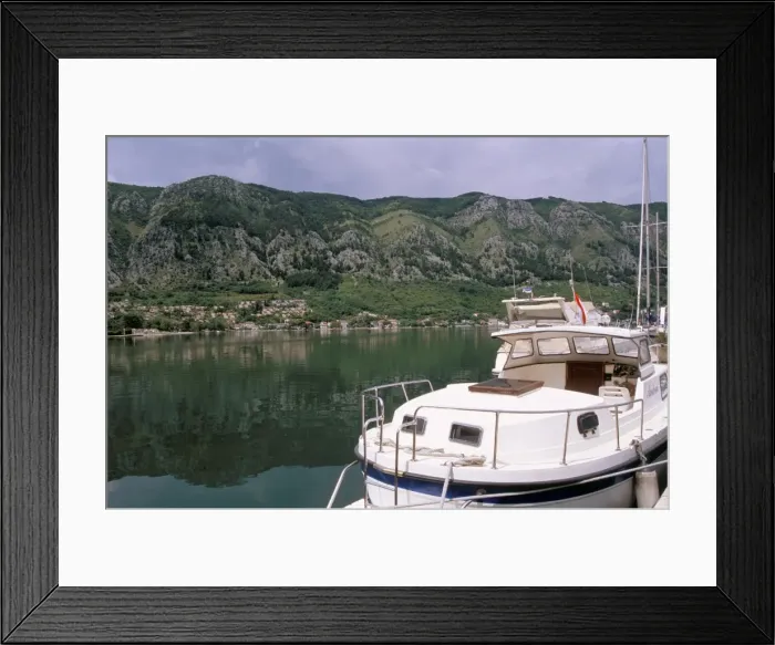 Framed Print : Bay of Kotor Framed Print : Bay of Kotor
