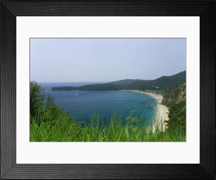 Framed Print : Beach on the Adriatic coast Framed Print : Beach on the Adriatic coast