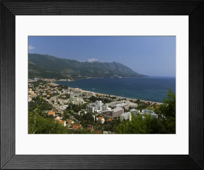 Framed Print : Becici, near Budva