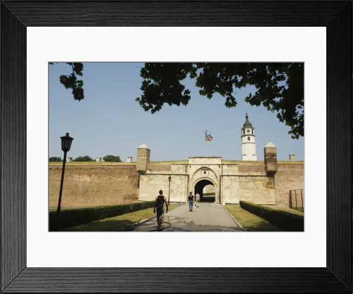 Framed Print : Grounds of the Kalemegdan Citadel Framed Print : Grounds of the Kalemegdan Citadel