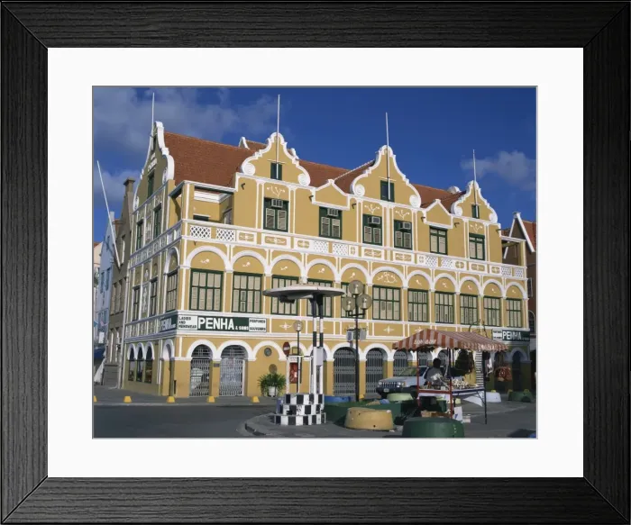 Framed Print : The Penha Building
