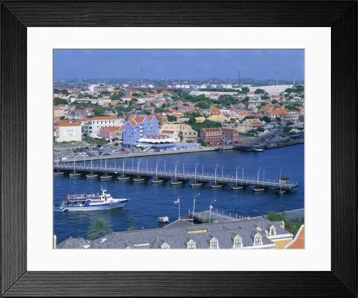 Framed Print : Aerial view over St Framed Print : Aerial view over St