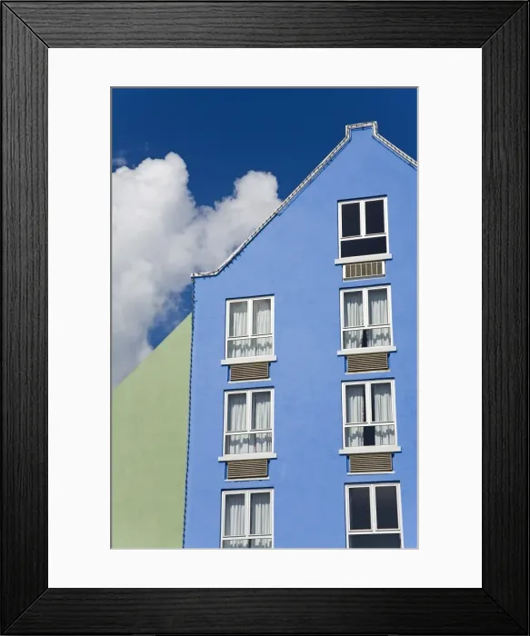 Framed Print : Hotel in Otrobanda District Framed Print : Hotel in Otrobanda District