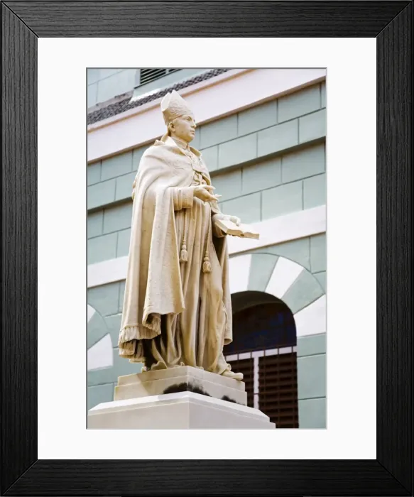 Framed Print : Martinus Joannes Niewindt statue Framed Print : Martinus Joannes Niewindt statue