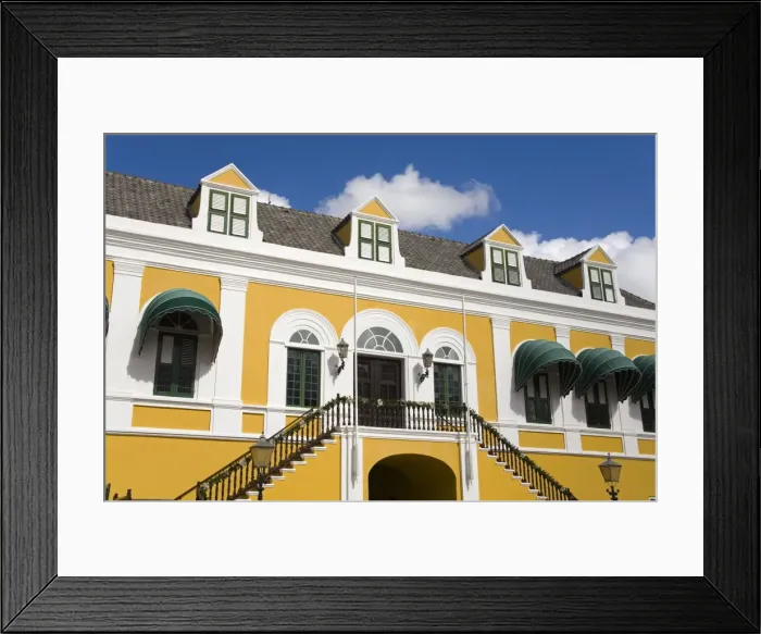 Framed Print : Governors Palace in Fort Amsterdam Framed Print : Governors Palace in Fort Amsterdam