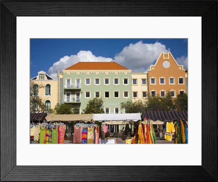 Framed Print : Vendors on Brionplein Framed Print : Vendors on Brionplein