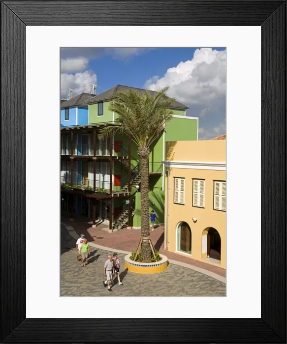 Framed Print : Riffort Shopping Complex Framed Print : Riffort Shopping Complex
