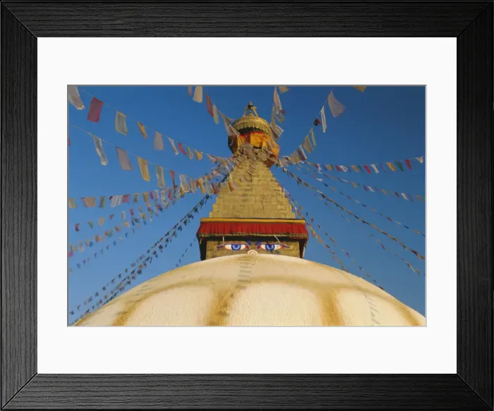 Framed Print : Bodhnath Stupa (Bodnath Framed Print : Bodhnath Stupa (Bodnath
