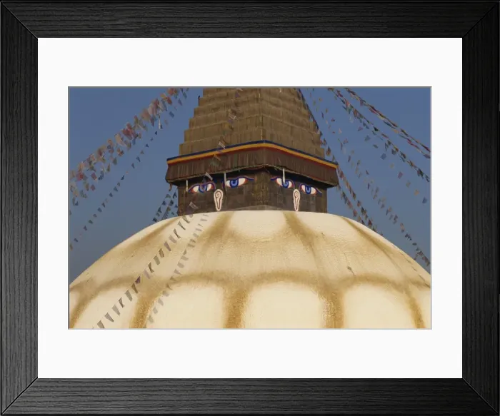 Framed Print : The largest stupa in Nepal Framed Print : The largest stupa in Nepal