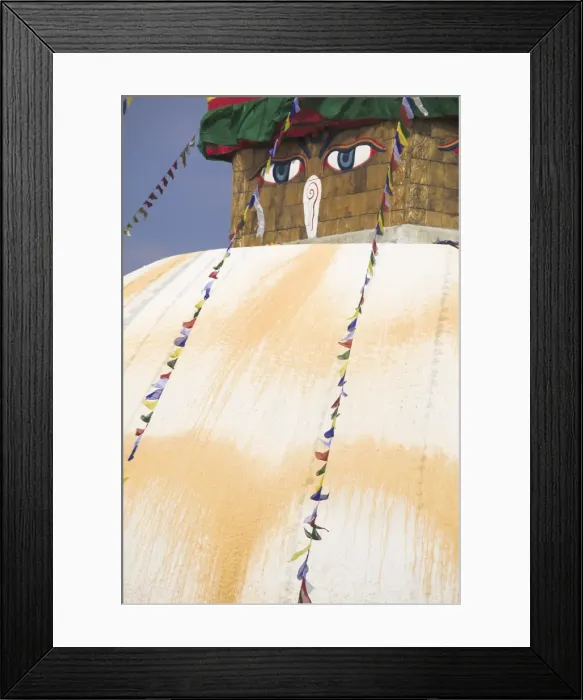 Framed Print : Bodhnath Buddhist stupa Framed Print : Bodhnath Buddhist stupa