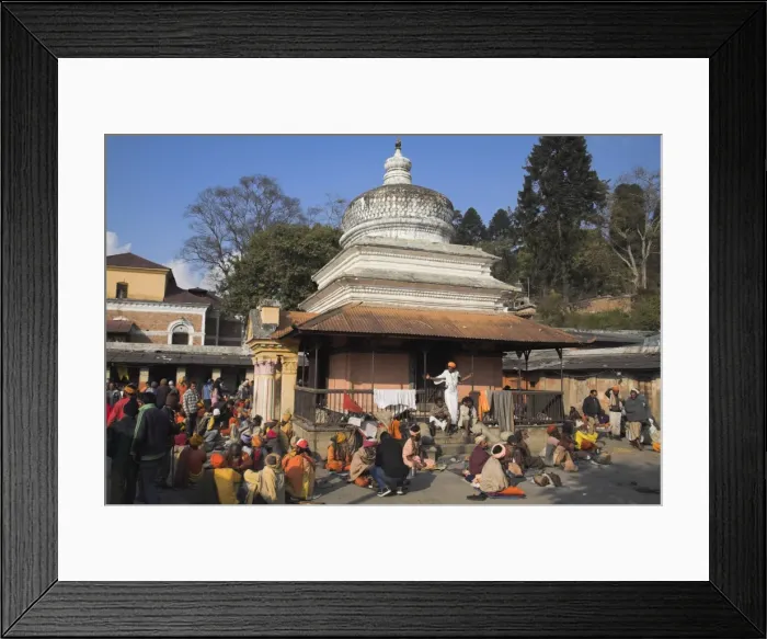 Framed Print : Sadhus (Holy men) at Shivaratri festival Framed Print : Sadhus (Holy men) at Shivaratri festival