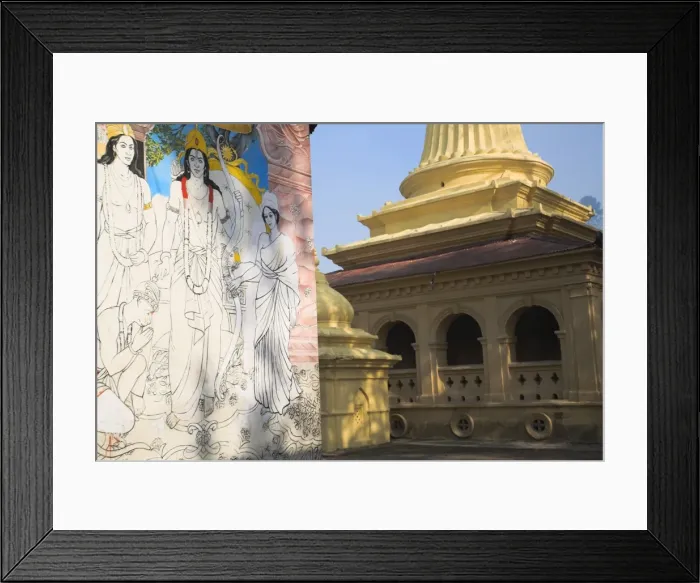 Framed Print : Pashupatinath Temple during Shivaratri festival Framed Print : Pashupatinath Temple during Shivaratri festival