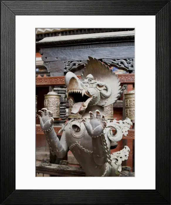 Framed Print : Mahavihar Temple Framed Print : Mahavihar Temple