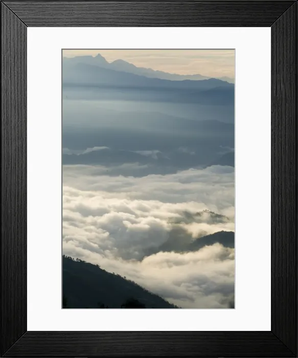 Framed Print : Himalaya view Framed Print : Himalaya view