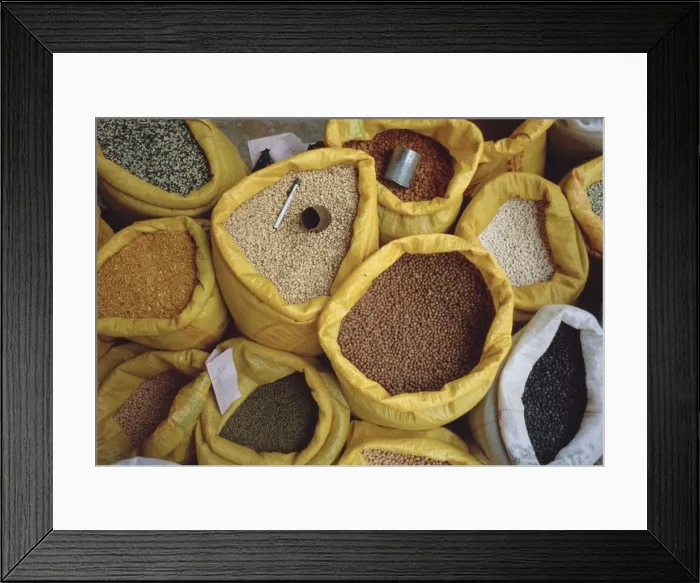 Framed Print : Spices for sale Framed Print : Spices for sale