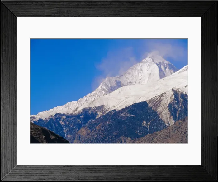 Framed Print : Annapurna range seen from MUKtinath Framed Print : Annapurna range seen from MUKtinath
