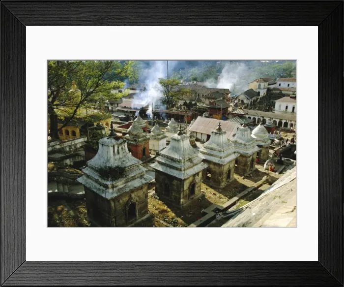 Framed Print : Hindu temples at Pashupatinath Framed Print : Hindu temples at Pashupatinath