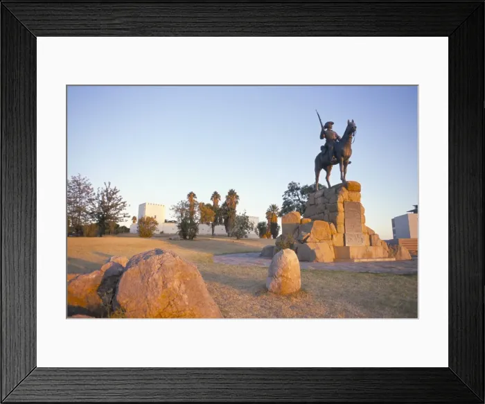 Framed Print : The Rider Memorial dating from 1912 Framed Print : The Rider Memorial dating from 1912