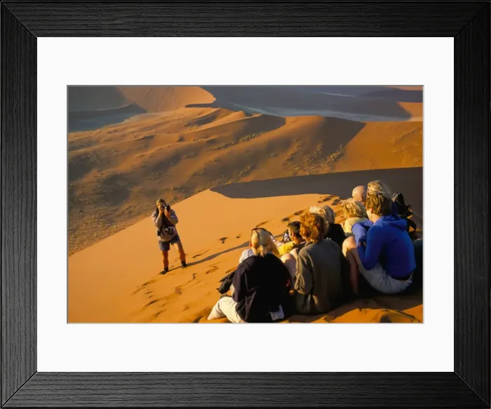 Framed Print : Tourist group Framed Print : Tourist group