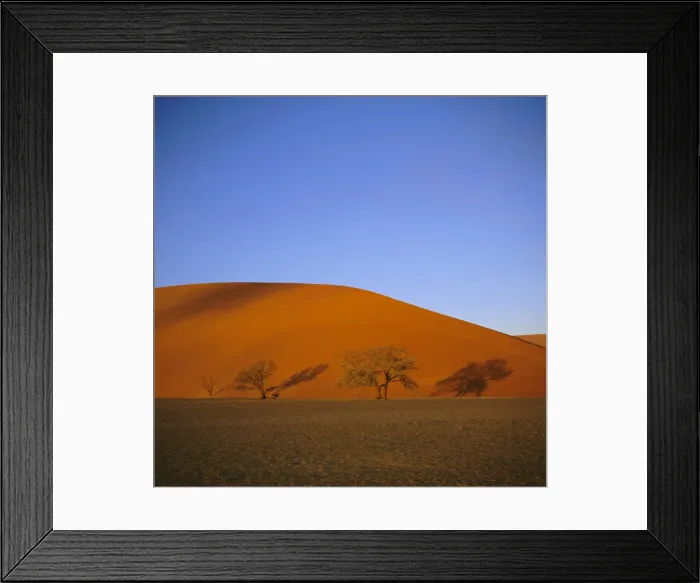 Framed Print : Sand dunes near Sossusvlei