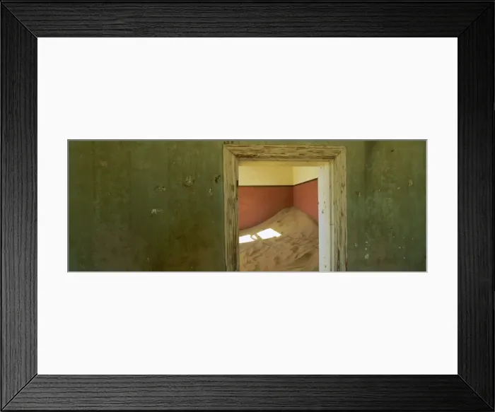 Framed Print : Interior of German house in the deserted mining town Framed Print : Interior of German house in the deserted mining town