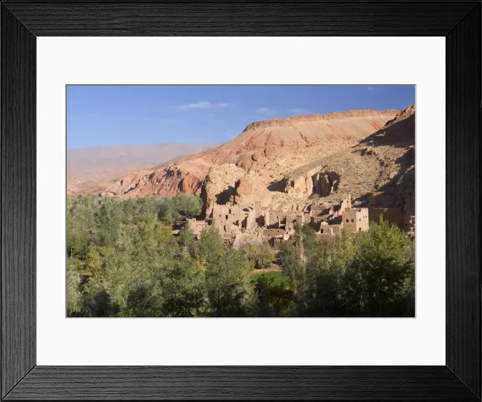 Framed Print : Kasbah, Dades Valley and the Gorges Framed Print : Kasbah, Dades Valley and the Gorges