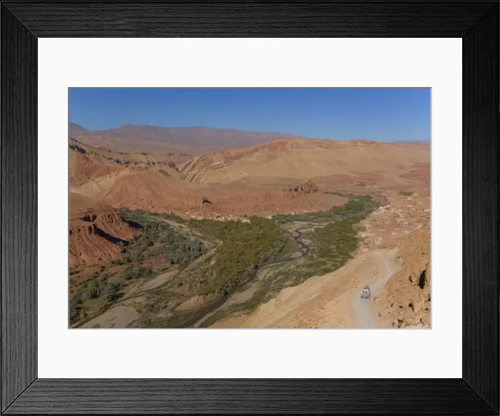 Framed Print : Dades Valley and the Gorges Framed Print : Dades Valley and the Gorges