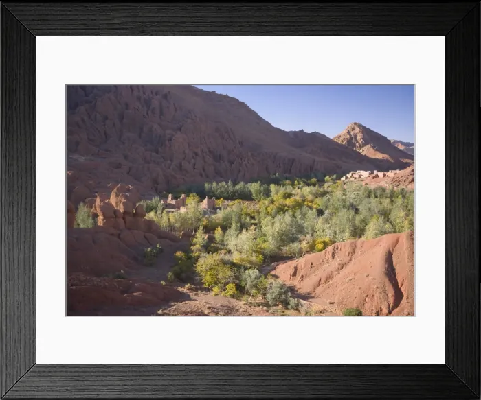 Framed Print : Dades Valley and the Gorges Framed Print : Dades Valley and the Gorges