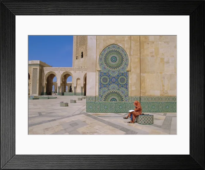 Framed Print : Hassan II Mosque Framed Print : Hassan II Mosque
