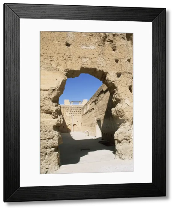 Framed Print : Ruins of El Badi Palace Framed Print : Ruins of El Badi Palace