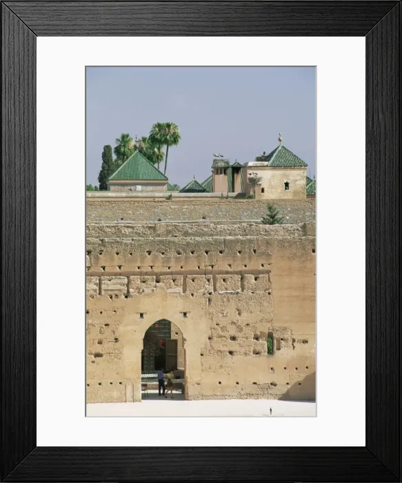 Framed Print : Ruins of El Badi Palace Framed Print : Ruins of El Badi Palace