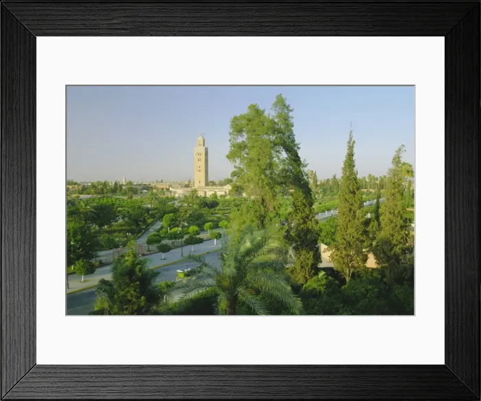Framed Print : The Koutoubia minaret on the skyline of Marrakech (Marrakesh) Framed Print : The Koutoubia minaret on the skyline of Marrakech (Marrakesh)