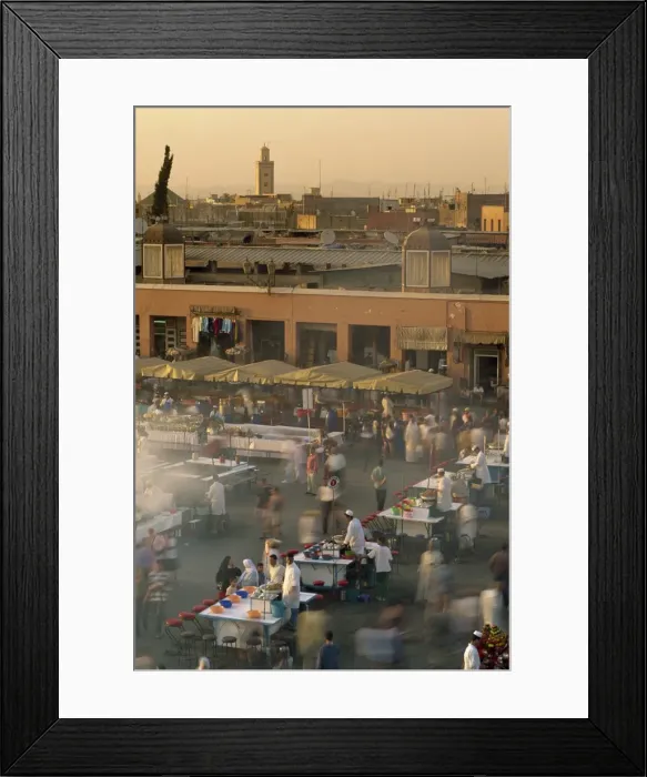 Framed Print : Djemaa el Fna Framed Print : Djemaa el Fna