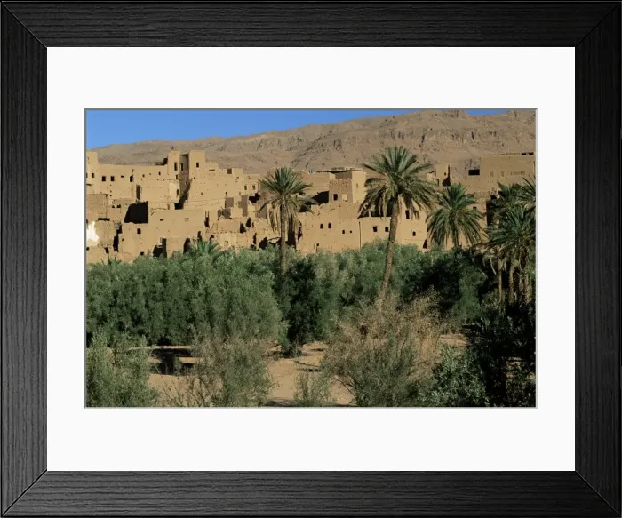 Framed Print : Ruined kasbah Framed Print : Ruined kasbah