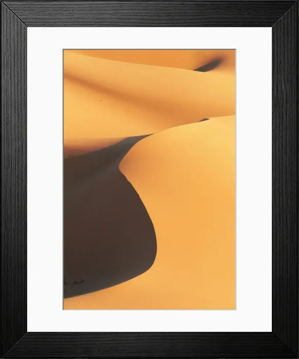 Framed Print : Close-up of sand dunes in Erg Chebbi sand sea Framed Print : Close-up of sand dunes in Erg Chebbi sand sea