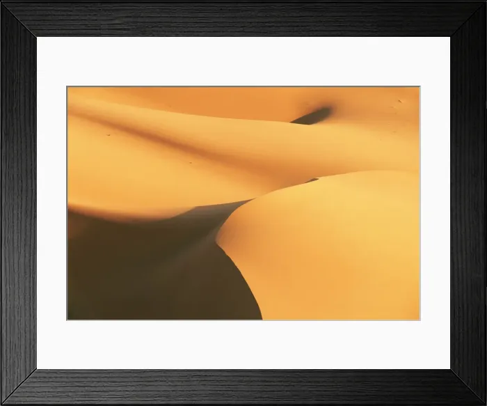 Framed Print : Close-up of sand dunes in Erg Chebbi sand sea Framed Print : Close-up of sand dunes in Erg Chebbi sand sea