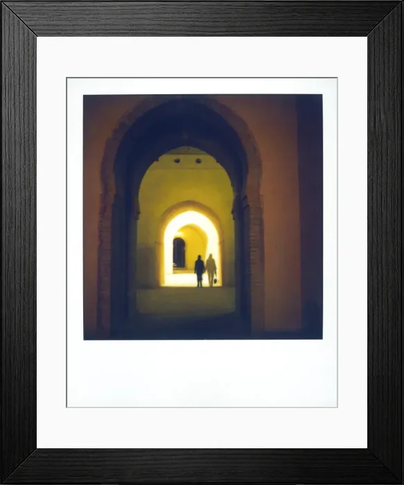 Framed Print : Polaroid image taken in Granaries of Moulay Ismail Framed Print : Polaroid image taken in Granaries of Moulay Ismail