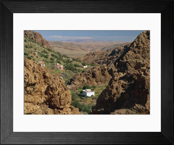Framed Print : Hamlet and valley Framed Print : Hamlet and valley