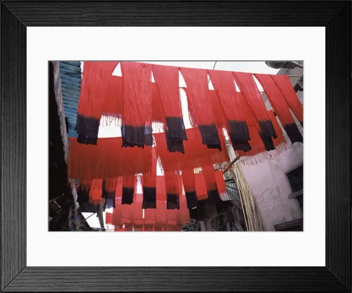 Framed Print : Dyers souk Framed Print : Dyers souk